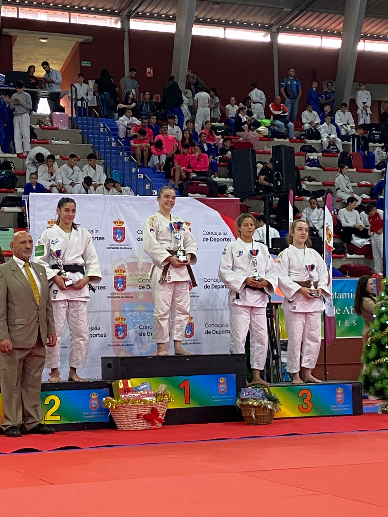 3 MEDALLAS en la Copa de España Infantil y Cadete de Tenerife. 14-12-24
